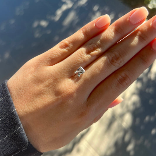 Custom Cut Diamond Intitals