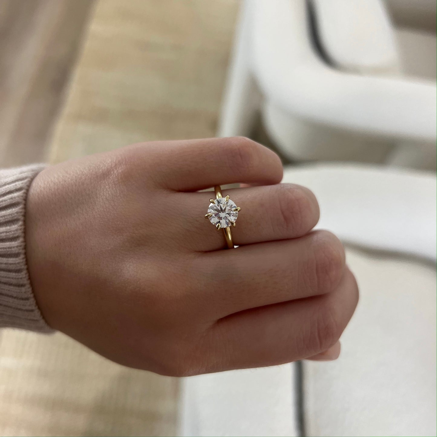 2.08ct Round Brilliant Solitaire