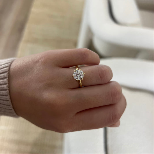 2.08ct Round Brilliant Solitaire