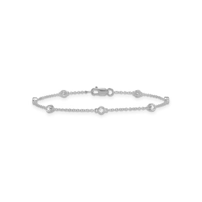 Eternal Diamond Thread Bracelet