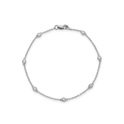 Eternal Diamond Thread Bracelet