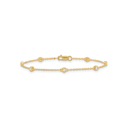 Eternal Diamond Thread Bracelet