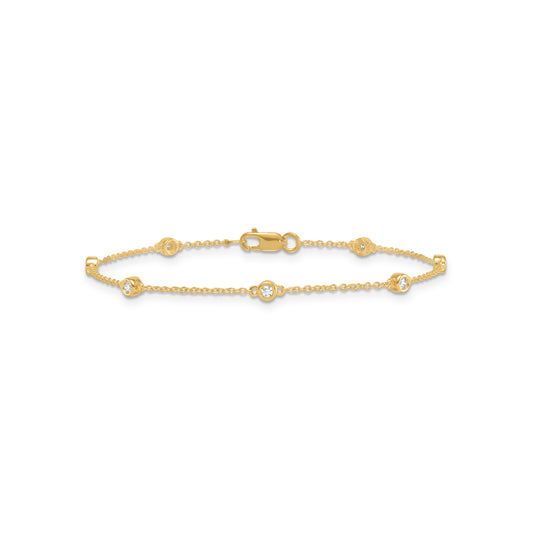 Eternal Diamond Thread Bracelet