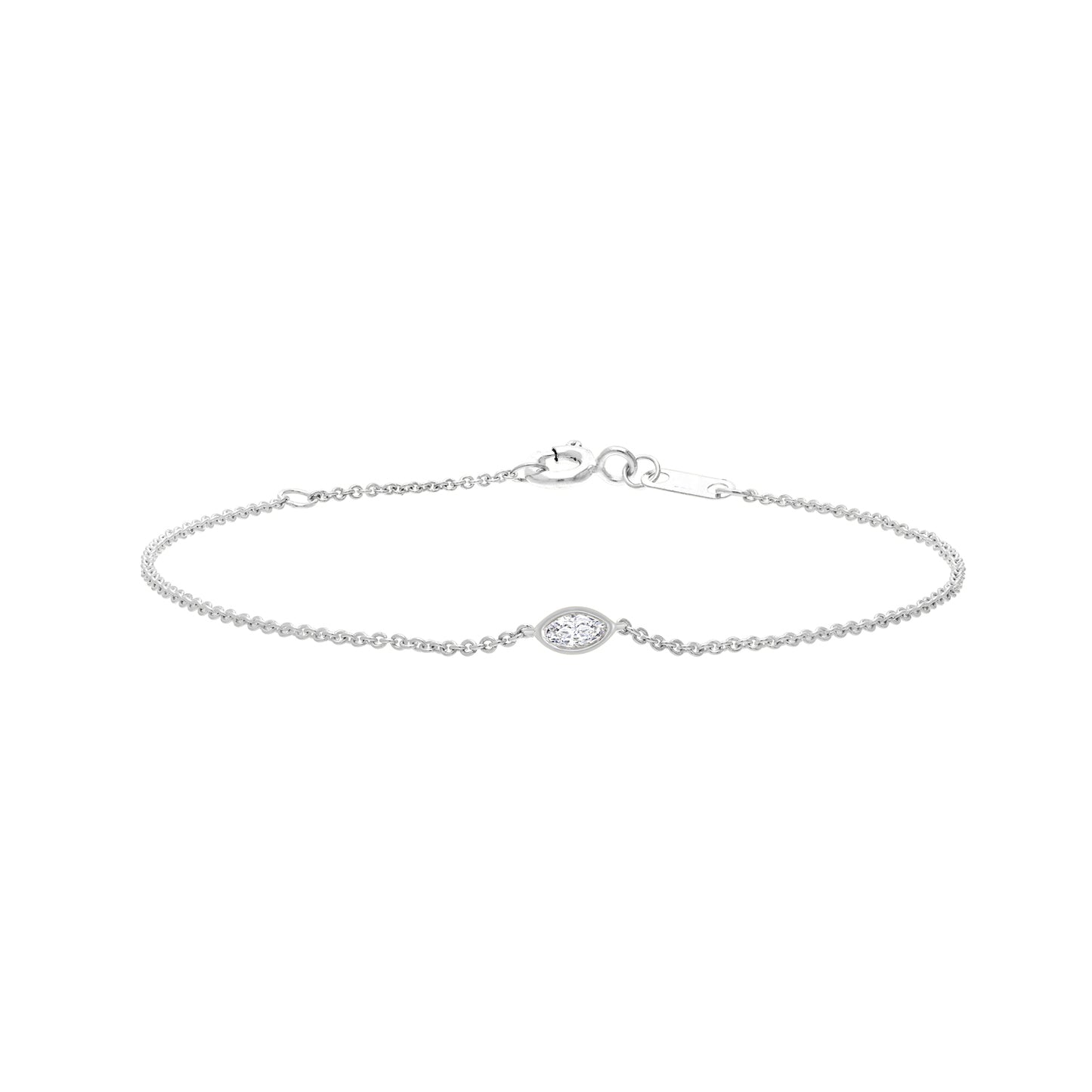 Single Bezel Diamond Bracelet