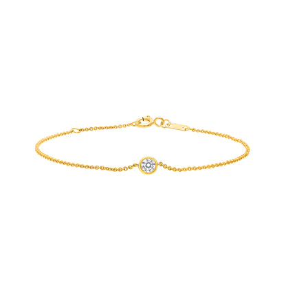 Single Bezel Diamond Bracelet