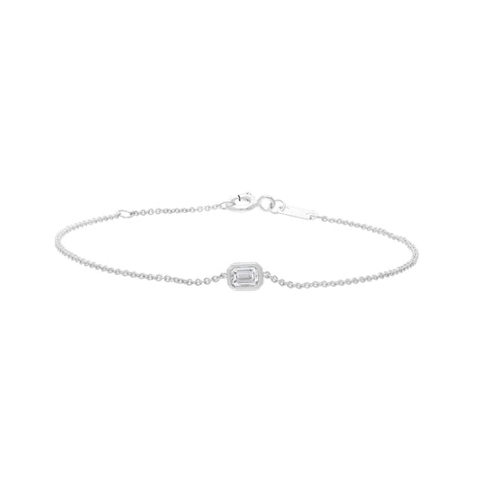 Single Bezel Diamond Bracelet