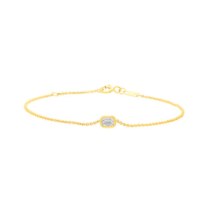 Single Bezel Diamond Bracelet