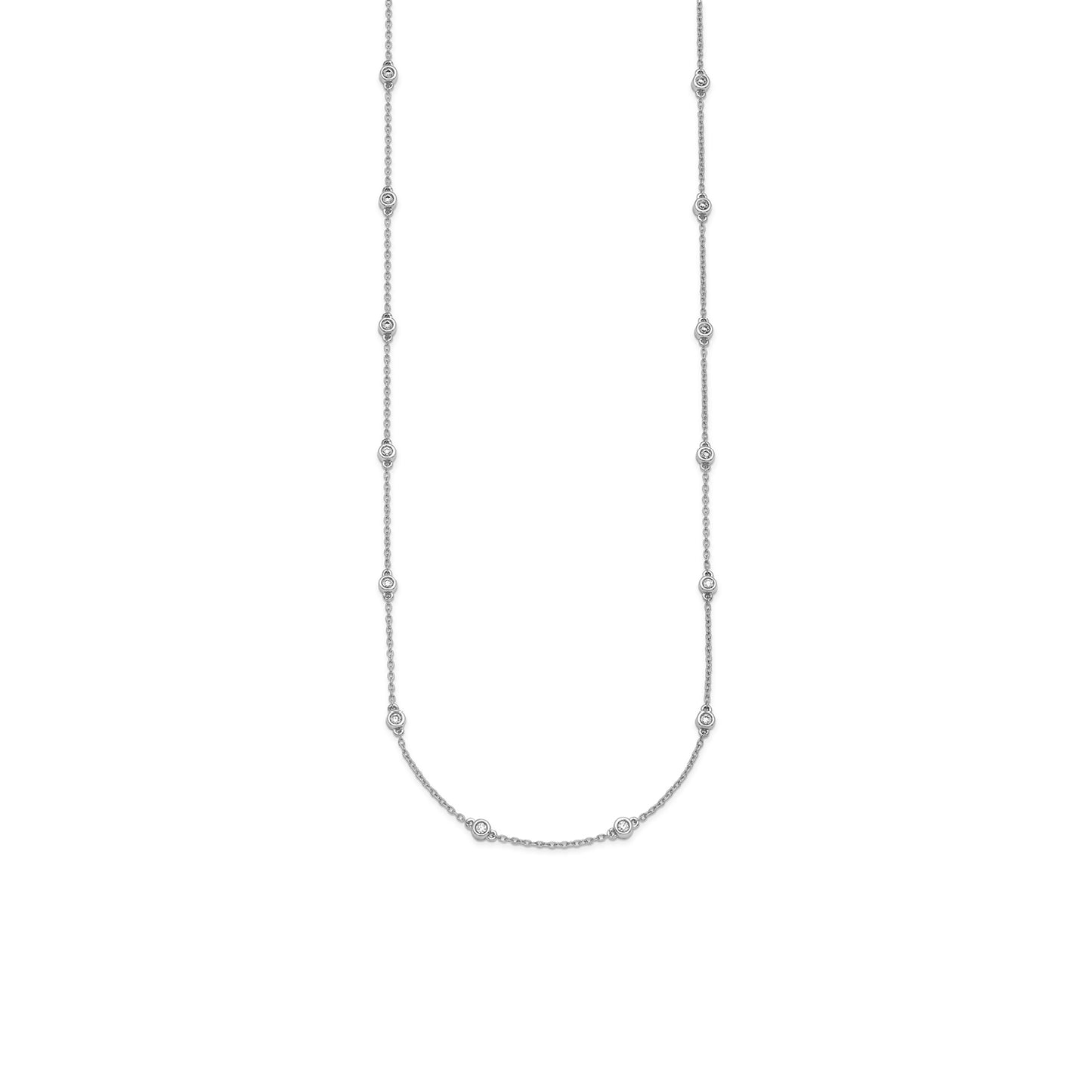 Eternal Diamond Thread Necklace